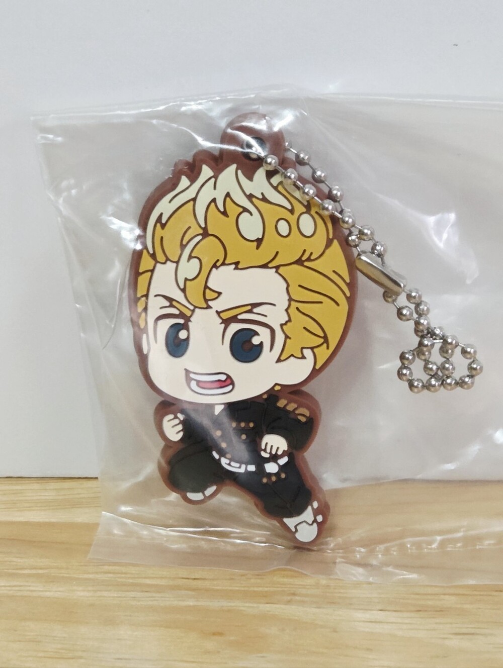 *4 for $20* Tokyo Revengers - Takemichi Hanagaki Rubber Strap Keychain - Anime